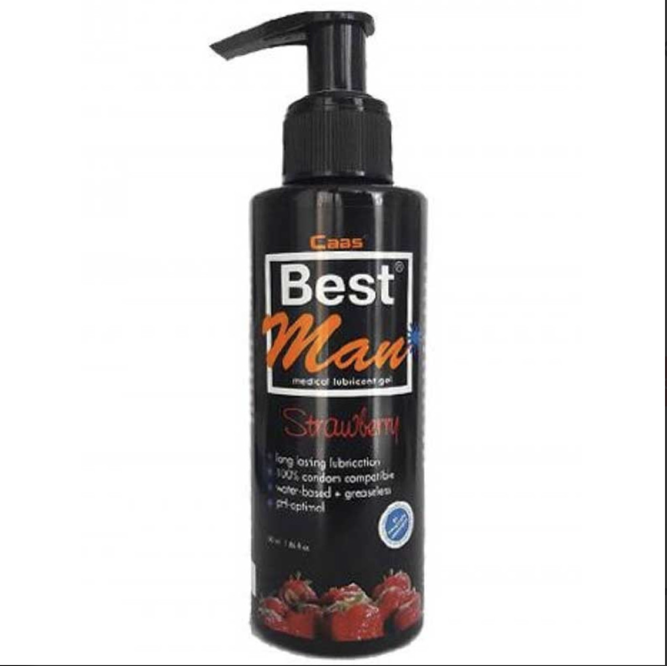 Cabs Best Man Su Bazlı Çilek Aromalı Kayganlaştırıcı Jel 150 ml